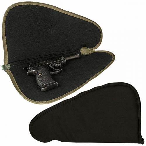 Pistol Case Rifle Case Pistolentasche Waffentasche 2 Größen Neu schwarz Reißverschluss